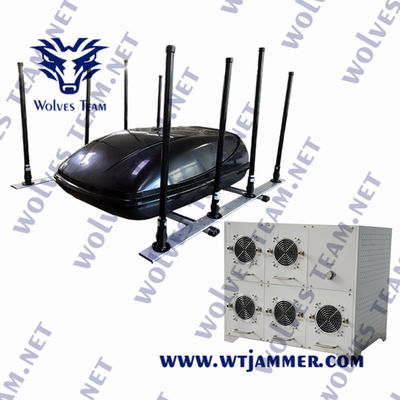Antenne omnidirectionnelle WCDMA d'IED de brouilleur portatif militaire de bombe