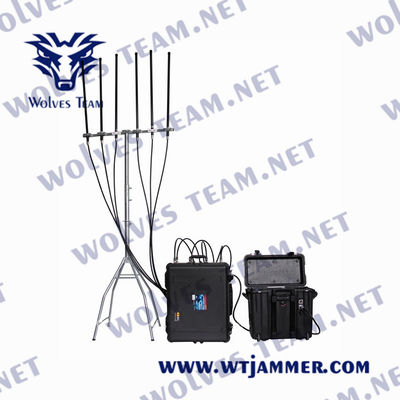 Antenne omnidirectionnelle WCDMA d'IED de brouilleur portatif militaire de bombe