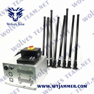 Brouilleur militaire de bombe de signal de 330W rf avec le convoi de DDS