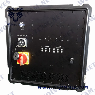 Brouilleur 2500MHz de signal de Wifi d'artillerie d'explosifs entièrement programmable