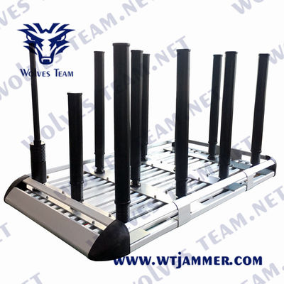 Brouilleur 2500MHz de signal de Wifi d'artillerie d'explosifs entièrement programmable