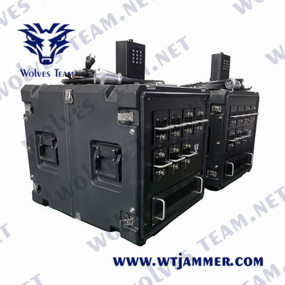 Brouilleur imperméable de signal de téléphone portable du brouilleur rf de bombe de véhicule de 6000Mhz 330W