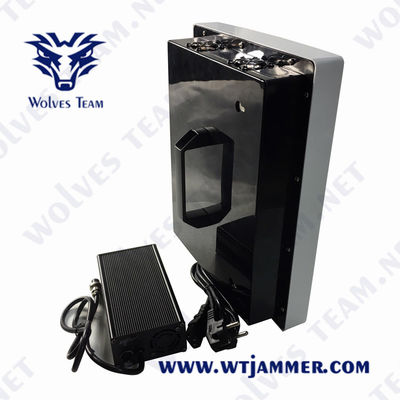 Anti brouilleur 850MHz portatif de bourdon d'UAV de WiFi GPS 30w 1km