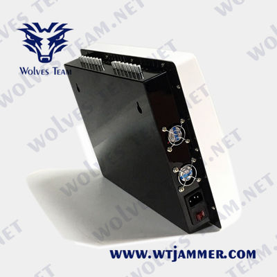 Le brouilleur de GSM CDMA 3G 4G 5G WiFi2.4G GPS de téléphone portable toute la fréquence de TX a couvert le seul brouilleur sans fil de signal de liaison descendante
