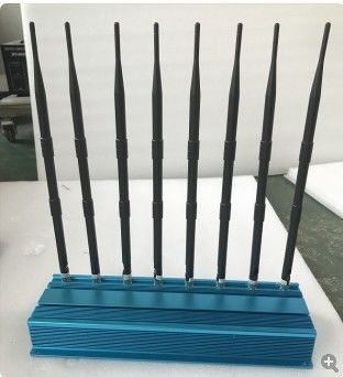 Brouilleur d'intérieur de signal de téléphone portable de GSM 3G 4G 5G avec le chargeur externe puissant de voiture des antennes omnidirectionnelles DC12V