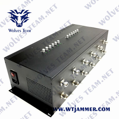 12 achemine le brouilleur GSM 3G WIFI 5.8G de signal du téléphone portable 36W de 50m