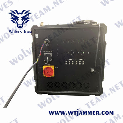 brouilleur portatif militaire de la DDS WCDMA rf de brouilleur de bombe de véhicule de 330W 800m