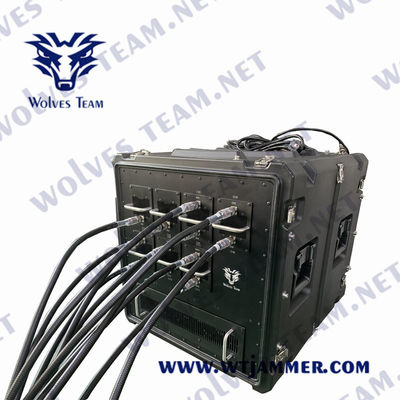 brouilleur portatif militaire de la DDS WCDMA rf de brouilleur de bombe de véhicule de 330W 800m