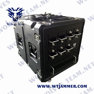 brouilleur portatif militaire de la DDS WCDMA rf de brouilleur de bombe de véhicule de 330W 800m