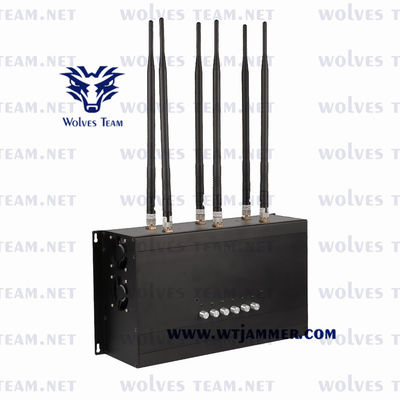 Brouilleur 3G 4G LTE 4G WIMAX de signal de téléphone portable de DCS PCS 35W de GSM CDMA
