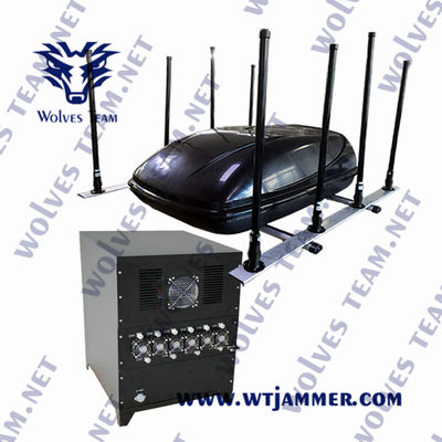 brouilleur imperméable de bombe de véhicule militaire du brouilleur 800m de bombe de 330W 6000Mhz IED