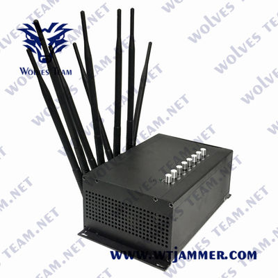Brouilleur de VHF de fréquence ultra-haute du brouilleur 35W de téléphone portable de 240VAC GSM WiFi Lojack