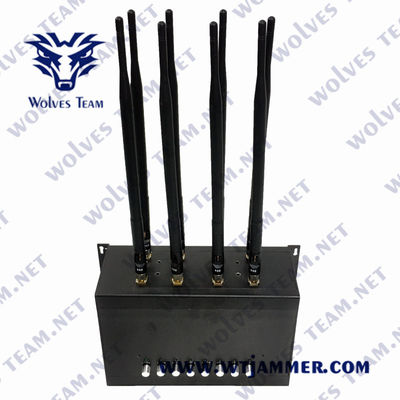 Brouilleur de VHF de fréquence ultra-haute du brouilleur 35W de téléphone portable de 240VAC GSM WiFi Lojack