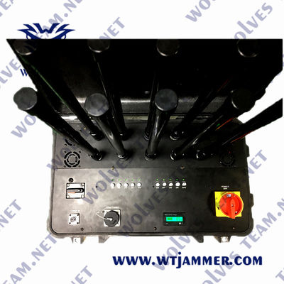Brouilleur portatif de signal de téléphone portable de DCS 220W de PCS de brouilleur de signal de 894MHZ CDMA