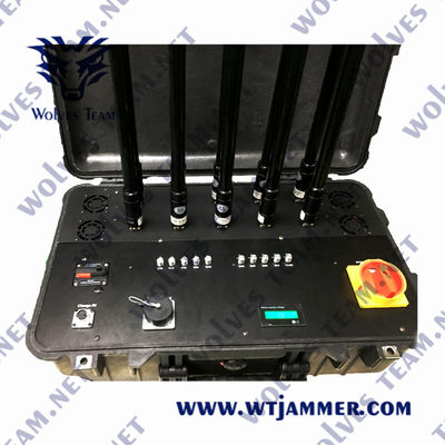 Brouilleur portatif de signal de téléphone portable de DCS 220W de PCS de brouilleur de signal de 894MHZ CDMA