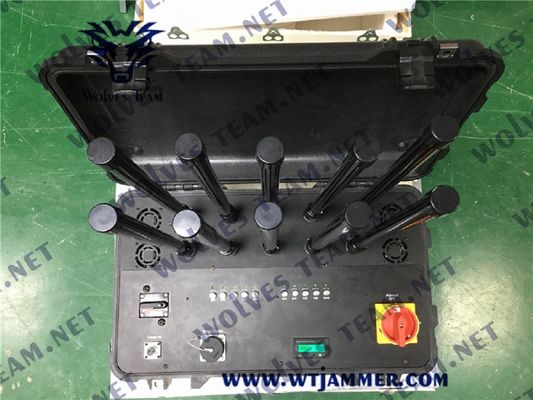 Brouilleur portatif de signal de téléphone portable de DCS 220W de PCS de brouilleur de signal de 894MHZ CDMA