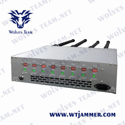 Brouilleur cellulaire AC110-220V 35W LTE de signal de DCS de GSM CDMA PCS