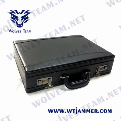 brouilleur de bourdon de WIFI 2.4G 5.8G GPS de brouilleurs de bourdon d'UAV de la valise 25W anti