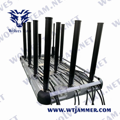 Les bandes VCO du brouilleur 12 de bombe du protecteur 330W rf IED de VSWR ont synthétisé