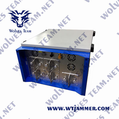 Anti brouilleur militaire de bourdon de signal des brouilleurs 600W rf de bourdon de WIFI 5.8G GPS