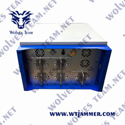 Anti brouilleur militaire de bourdon de signal des brouilleurs 600W rf de bourdon de WIFI 5.8G GPS