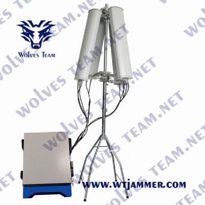 brouilleur imperméable de prison du brouilleur 4G WIFI GPS de signal de prison de 350W GSM