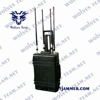 Brouilleur 900W de fréquence ultra-haute de VHF du pélican IP65 d'UMTS WCDMA pour le convoi militaire de véhicule de VIP