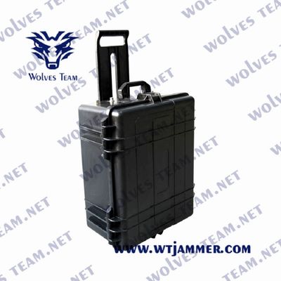 Brouilleur 900W de fréquence ultra-haute de VHF du pélican IP65 d'UMTS WCDMA pour le convoi militaire de véhicule de VIP