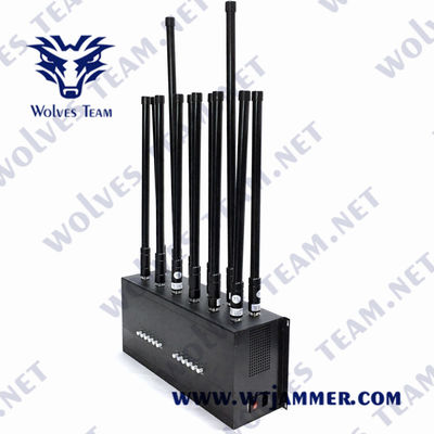 Brouilleur mobile du dresseur 60W WIFI GPS rf de signal de DCS 3G 4G Lojack de GSM