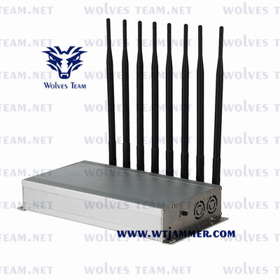 dresseur de signal de fréquence ultra-haute de VHF de Lojack de brouilleur de téléphone portable de 40W GSM LTE 5G