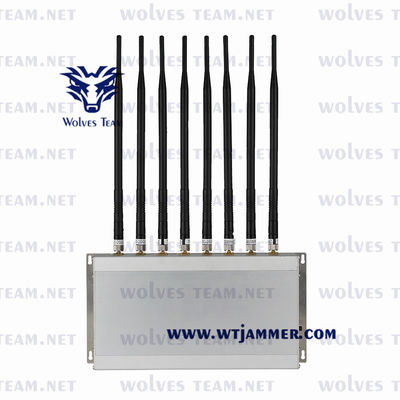 dresseur de signal de fréquence ultra-haute de VHF de Lojack de brouilleur de téléphone portable de 40W GSM LTE 5G