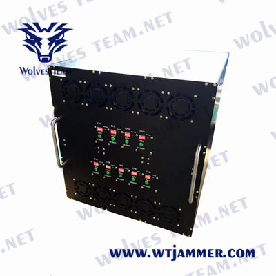 L'antenne directrice 6000MHz 800 mètre le brouilleur de bombe de rf GSM GPS WIFI 4G 5G IED