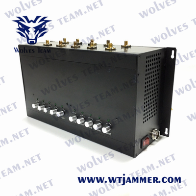 VHF de fréquence ultra-haute d'antennes du brouilleur 3G 4G 5G 10 de signal de téléphone portable de DCS GSM GPS WIFI 50m