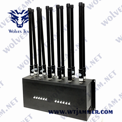 Bureau d'antennes du brouilleur CDMA 24W 12 de la fréquence ultra-haute VUH de DCS GSM GPS WIFI
