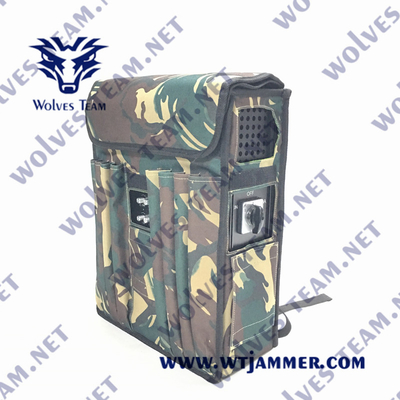 terrorisme de DCS du brouilleur 90W GSM de signal de sac à dos de 5.8G WiFi rf anti