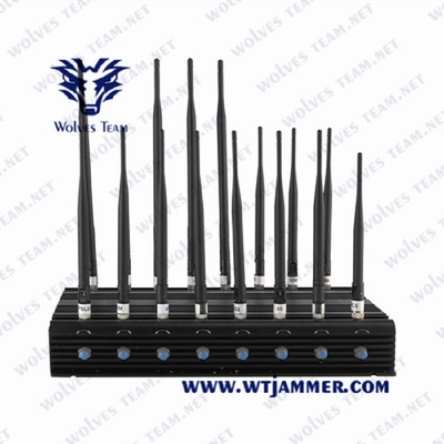 brouilleur AC100-240V 35W de téléphone portable de 3G 4G 5G GSM Lojack à télécommande