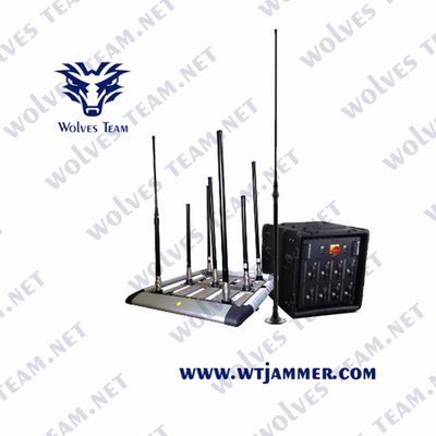 Brouilleur 500w WIFI 5,8 GPS GSM 3G 4G 5G de bombe des unités militaires IED