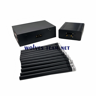 18 brouilleur portatif des bandes 2G 3G 4G 5G tout le brouilleur jusqu'à 30M de GPS L1 L2 L5 Lojack WiFi GPS rf 315/433/868MHz