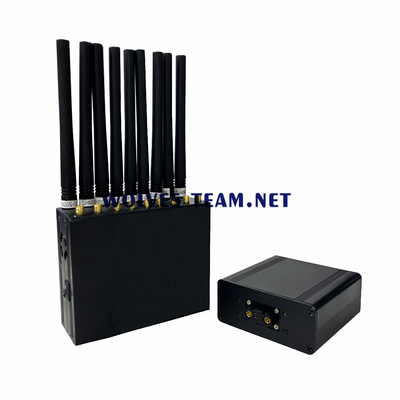 18 brouilleur portatif des bandes 2G 3G 4G 5G tout le brouilleur jusqu'à 30M de GPS L1 L2 L5 Lojack WiFi GPS rf 315/433/868MHz