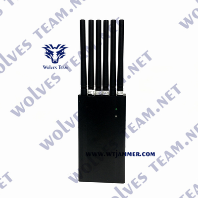 Brouilleur portatif synthétisé L1 L2 L3 L4 L5 GPS de 2W GPS 5 antennes