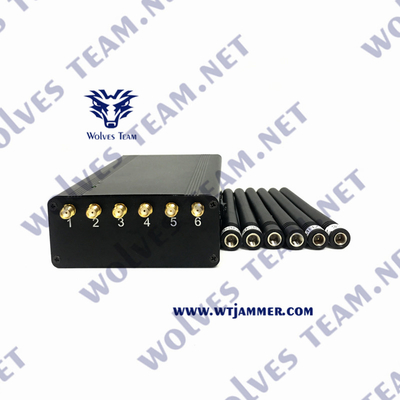 Brouilleur portatif synthétisé L1 L2 L3 L4 L5 GPS de 2W GPS 5 antennes