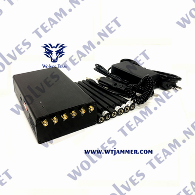 Brouilleur portatif synthétisé L1 L2 L3 L4 L5 GPS de 2W GPS 5 antennes
