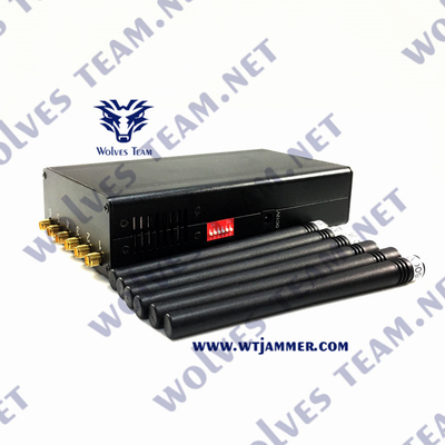 Brouilleur portatif synthétisé L1 L2 L3 L4 L5 GPS de 2W GPS 5 antennes