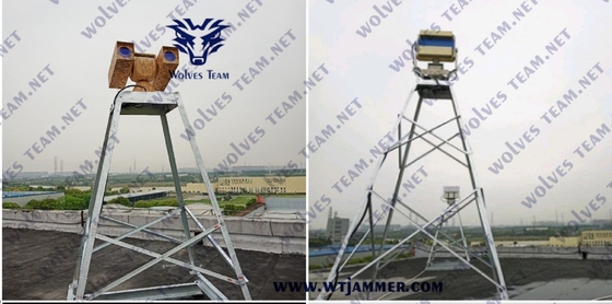 Antenne d'Omni 2500 mètres d'IED de bombe de brouilleur du brouilleur 0.24m/S GPS rf