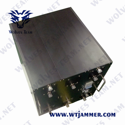 Brouilleur militaire GSM CDMA 3G 4G WIFI 2.4G 5.8G d'AC220V 1000W GPS