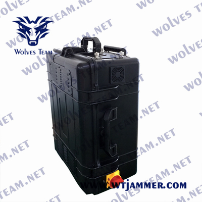 Brouilleur extérieur 240VAC GSM GPS WIFI 3G 4G 5G de signal de 1200 watts militaire