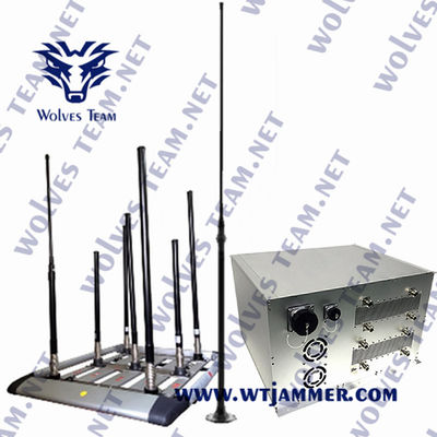 acheter 330W IED Bomb Jammer Wifi VHF UHF GPS 4G 5G Avec le système de convoi DDS online manufacture