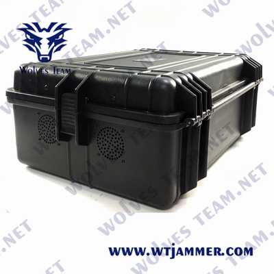 Canaux GSM CDMA du brouilleur 300W 8 de signal de téléphone portable de DCS de PCS