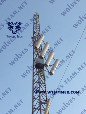 brouilleur extérieur imperméable durable de signal de téléphone portable du brouilleur 4G WIFI GPS de prison de la puissance 500W élevée