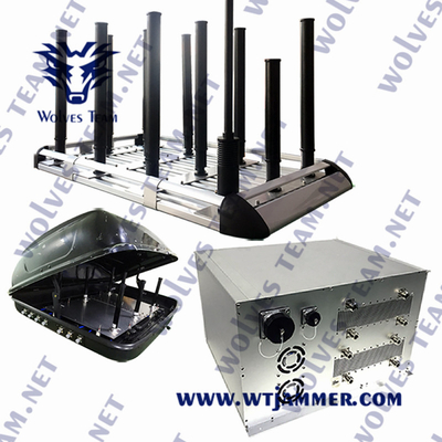 Brouilleur de bombe de véhicule de dresseur de VHF de fréquence ultra-haute du brouilleur 315MHz de bombe de DCS IED de PCS